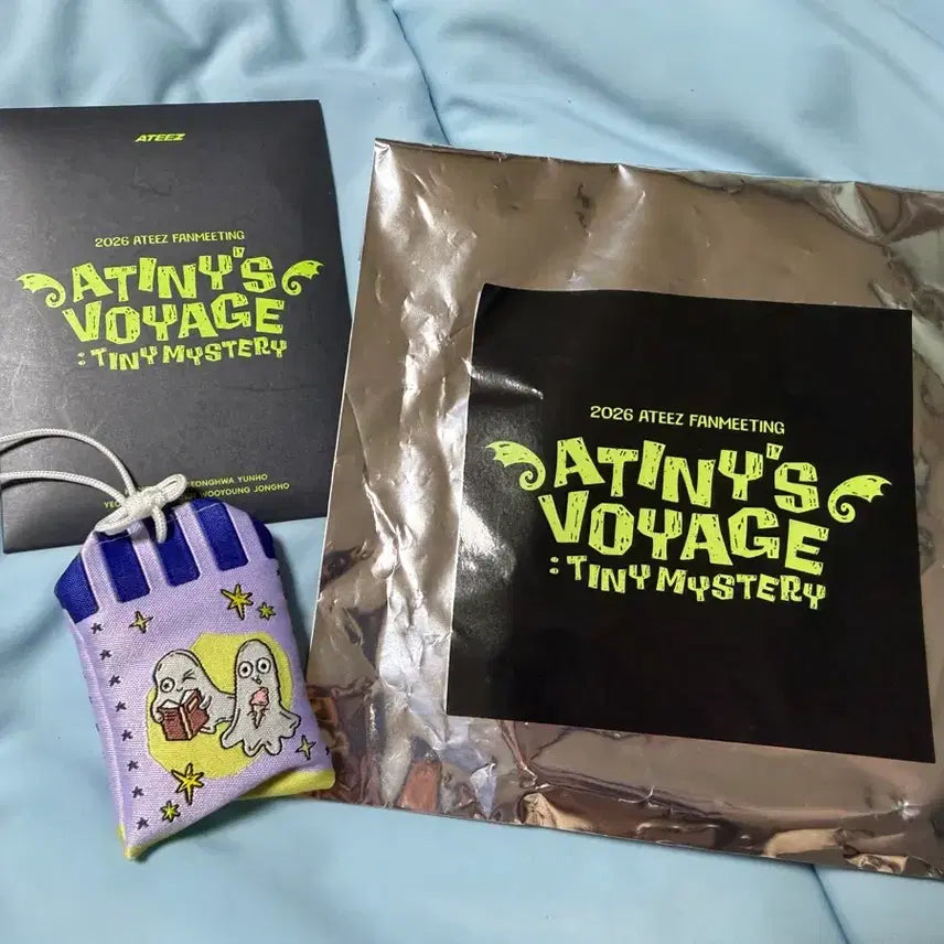 [BUNJANG] ATEEZ Fanmeeting Photocard &amp; Lucky Draw Set / 에이티즈 팬미팅 포카+ 복주머니
