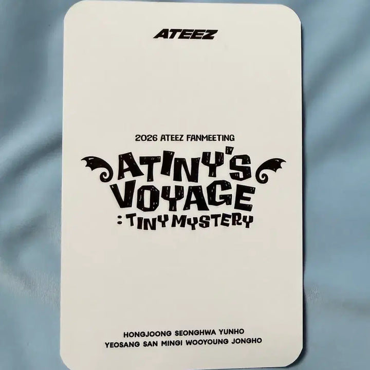 [BUNJANG] ATEEZ Fanmeeting Unit Photocard (DobeZ) Mingi + Yeosang / 에이티즈 팬미팅 유닛포카(도베즈)