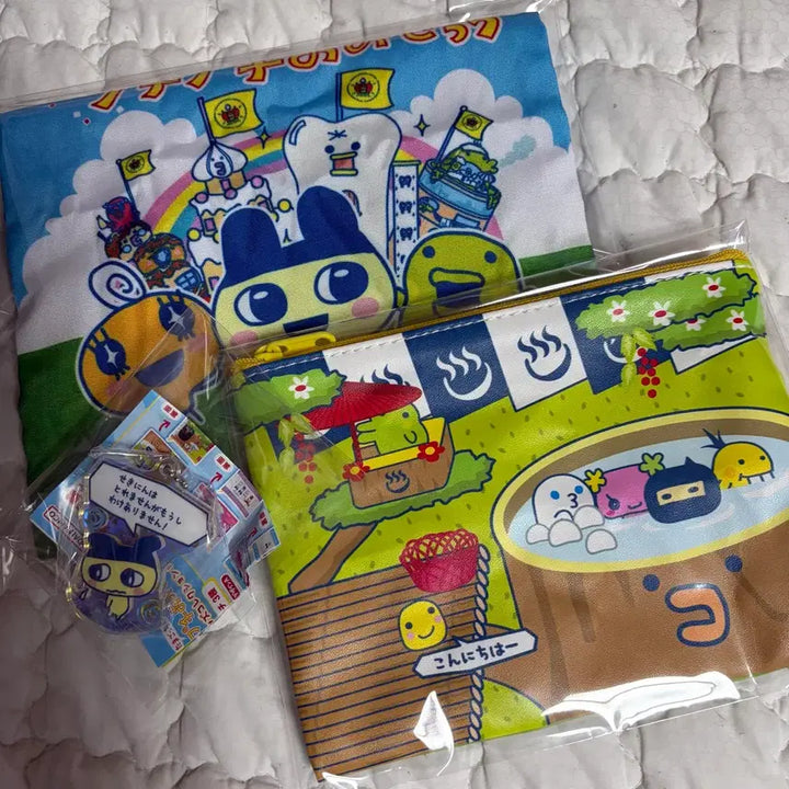 [BUNJANG] Tamagotchi Mamechi Gacha Pouch Keyring Bundle Set / 다마고치 마메치 가챠 파우치 키링 등 일괄