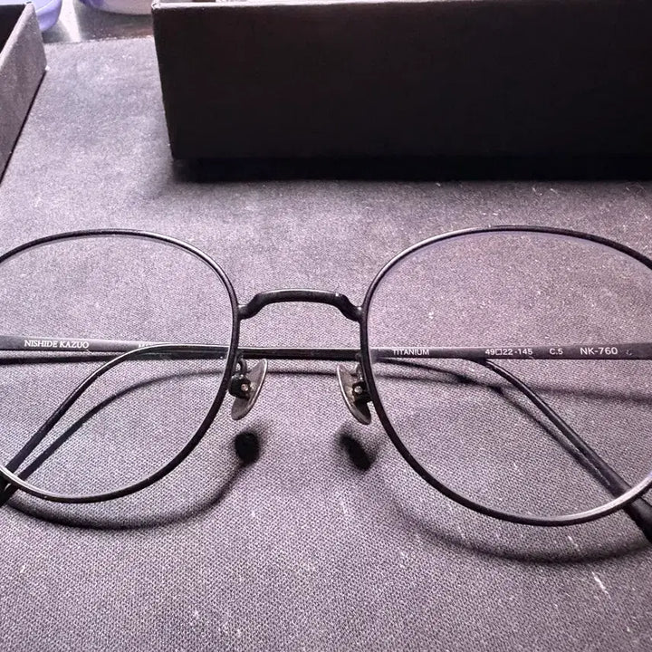 [BUNJANG] Nishide Kazuo NK-760 Glasses / 니시데 카즈오 nk 760 10cm 권정열 안경