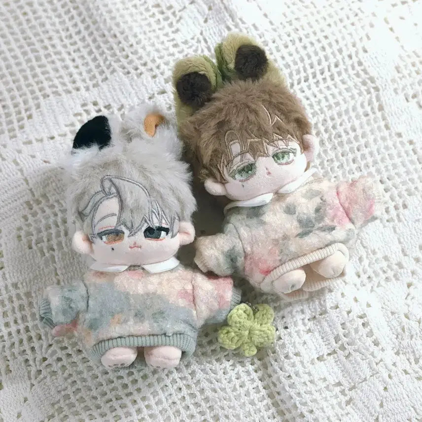 [BUNJANG] 10cm Doll Clothes Peridot Vintage Sweatshirt / 10cm 솜인형옷 페리도트 빈티지 맨투맨