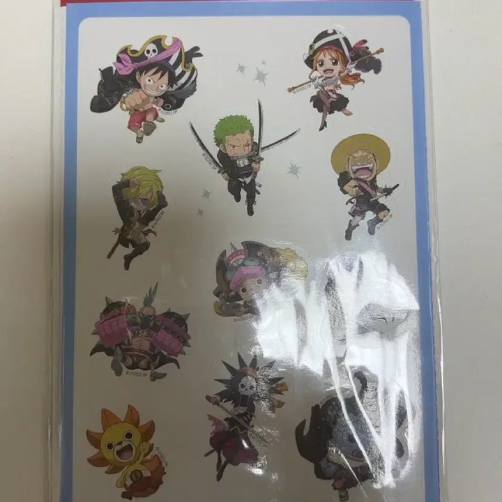 [BUNJANG] One Piece Film Red Deco Sticker / 원피스 필름 레드 데코 스티커