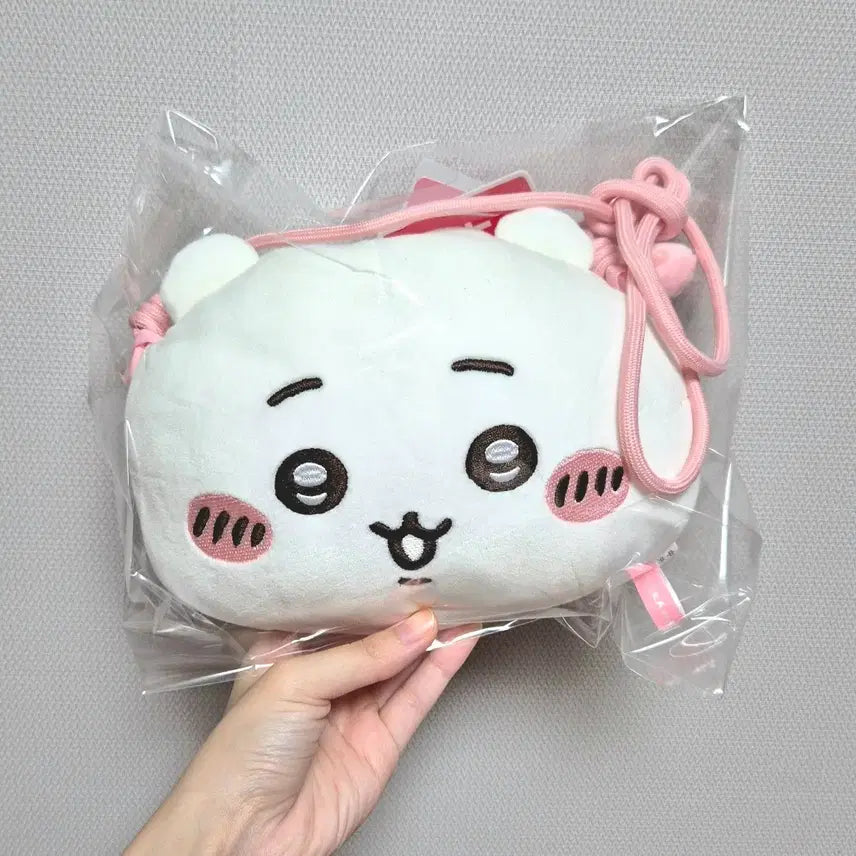 [BUNJANG] Chiikawa Face Pouch Crossbody Bag / (오늘만초특가)먼작귀 치이카와 페이스 파우치 크로스백