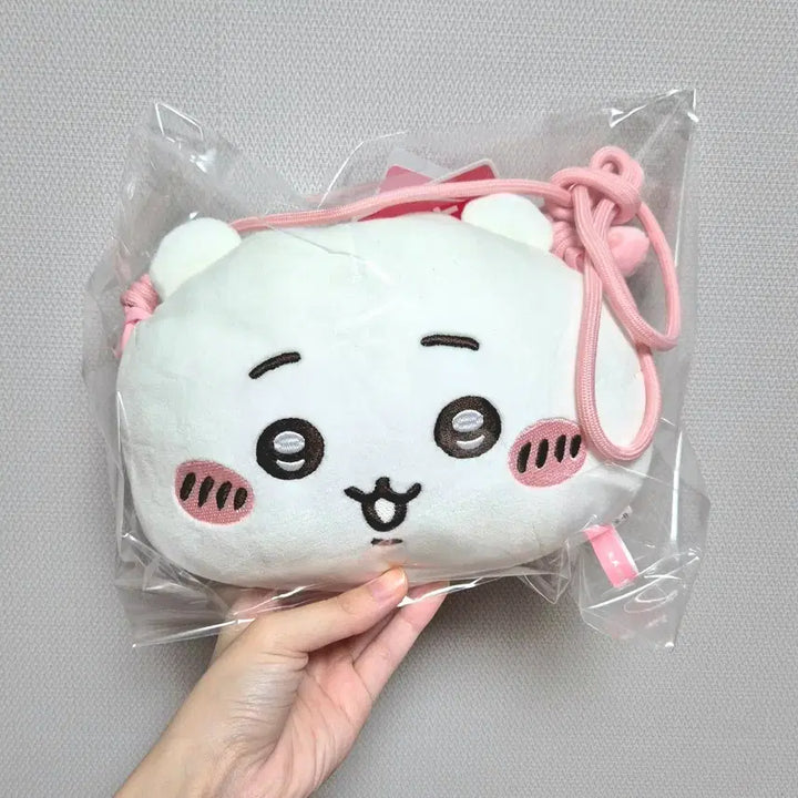 [BUNJANG] Chiikawa Face Pouch Crossbody Bag / 먼작귀 치이카와 페이스 파우치 크로스백
