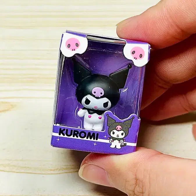 [BUNJANG] Kuromi Rice Grain Figure / 쿠로미 쌀알피규어