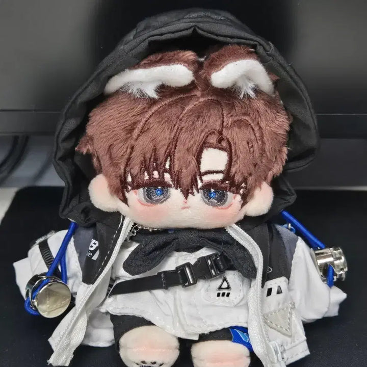 [BUNJANG] Custom Character Plush Doll Wol-Yo-Won / 괴담출근 최요원 속성 솜인형 늑요원