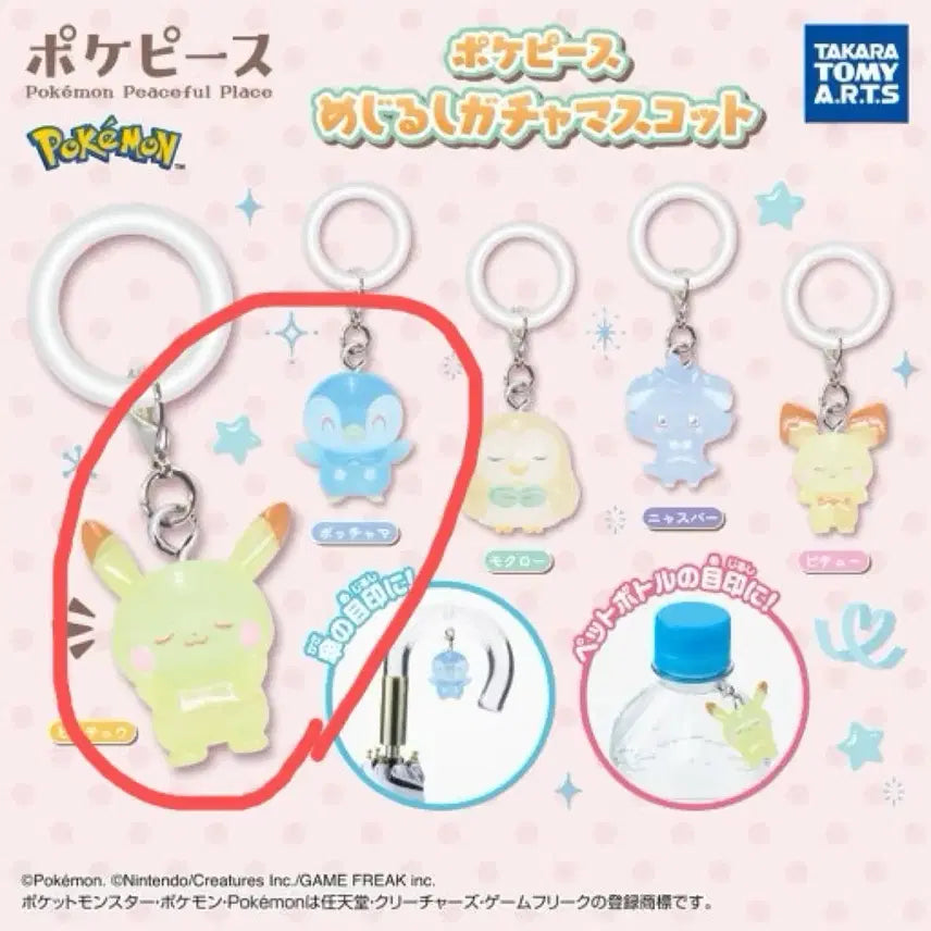 [BUNJANG] Pokemon Mezurushi Pikachu &amp; Psyduck 2 Types Bundle Set (Sealed) / (미개봉) 포켓몬 포켓피스 메지루시 피카츄, 팽돌이 2종 일괄