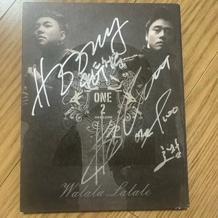 [BUNJANG] ONE 2nd Mini Album Lalala Signed CD / 원투 미니2집Lalala 싸인 cd