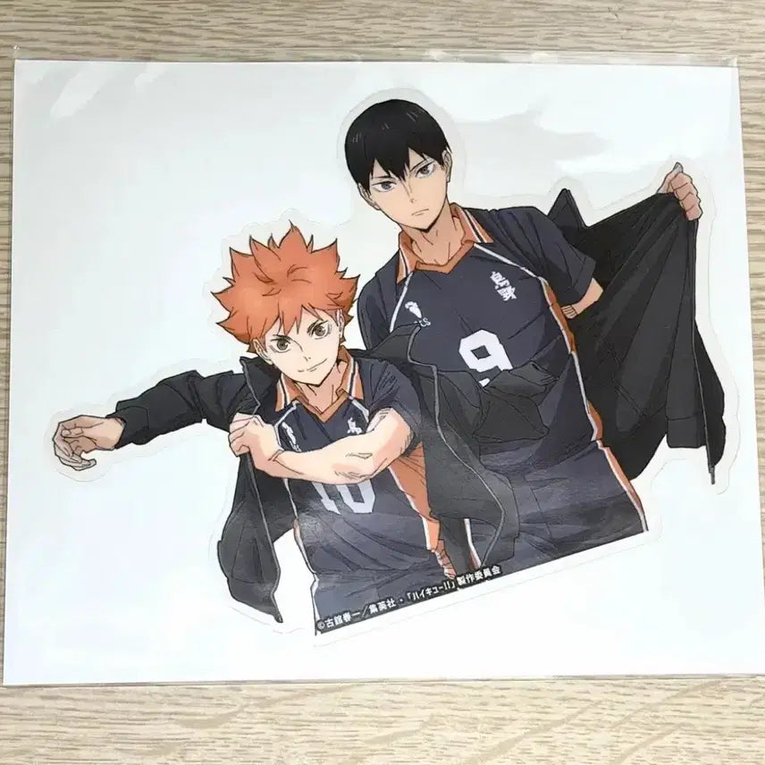 [BUNJANG] Haikyu!! Prince Hotel Ikepri Collaboration Kageyama Hinata Sticker Special Edition (Sealed) / (미개봉) 하이큐 프린스호텔 이케프리 카게야마 히나타 스티커 특전
