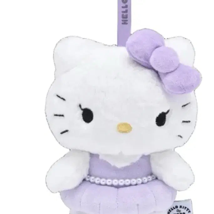 [BUNJANG] BLACKPINK Jisoo x Hello Kitty Collaboration Plush Keychain (Purple) / 헬로키티 x 지수 인형 키링 (퍼플)