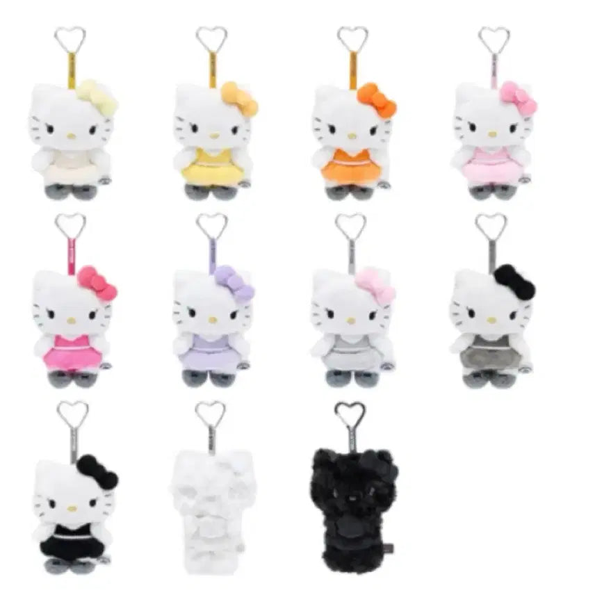 [BUNJANG] BLACKPINK Jisoo x Hello Kitty Collaboration Plush Keychain (Purple) / 헬로키티 x 지수 인형 키링 (퍼플)