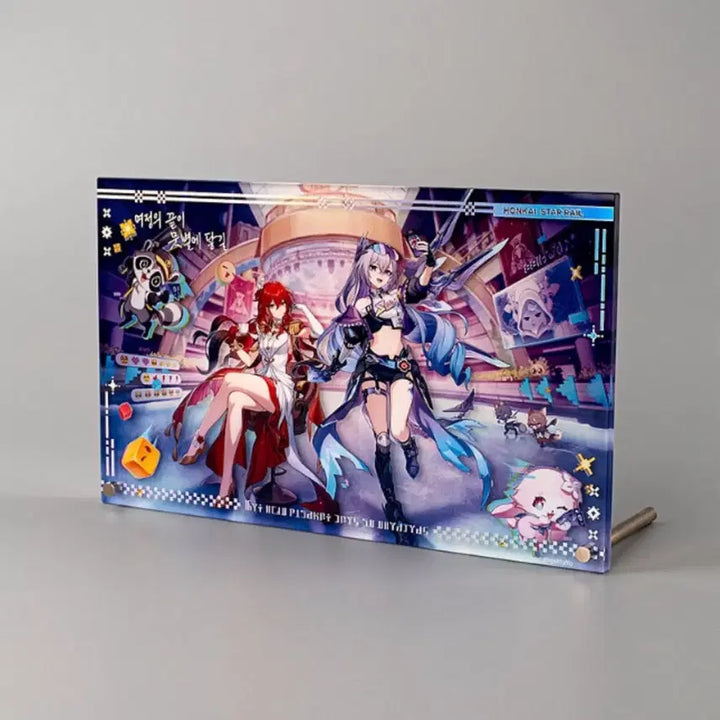 [BUNJANG] Honkai: Star Rail Immersive Exhibition Acrylic Board Holder Bundle Set (Unsealed) / 미개봉 붕스 붕괴 스타레일 이머시브 전시 전시회 은하열차 스헌 아크릴 일러스트 보드 폴더 은랑 히메코 노바 노메코 공식 구매특전 한정 굿즈 일괄 양도 판매