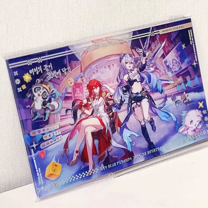 [BUNJANG] Honkai: Star Rail Immersive Exhibition Acrylic Board Holder Bundle Set (Unsealed) / 미개봉 붕스 붕괴 스타레일 이머시브 전시 전시회 은하열차 스헌 아크릴 보드 폴더 은랑 히메코 노바 노메코 공식 구매특전 한정 굿즈 일괄 양도 판매