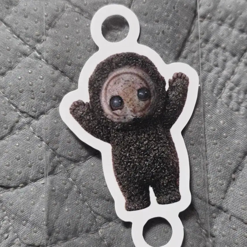 [BUNJANG] Donggung Kkeomeoksali Doll + Stickers / 동궁 꺼먹살이 인형 팔아요 + 스티커