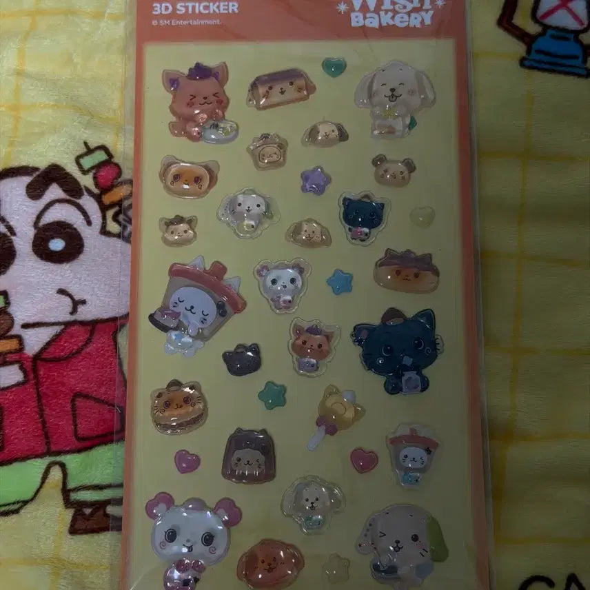 [BUNJANG] NCT WISH Wish Bakery 3D Sticker / [미사용] 위시베이커리 엔시티위시 3D 스티커