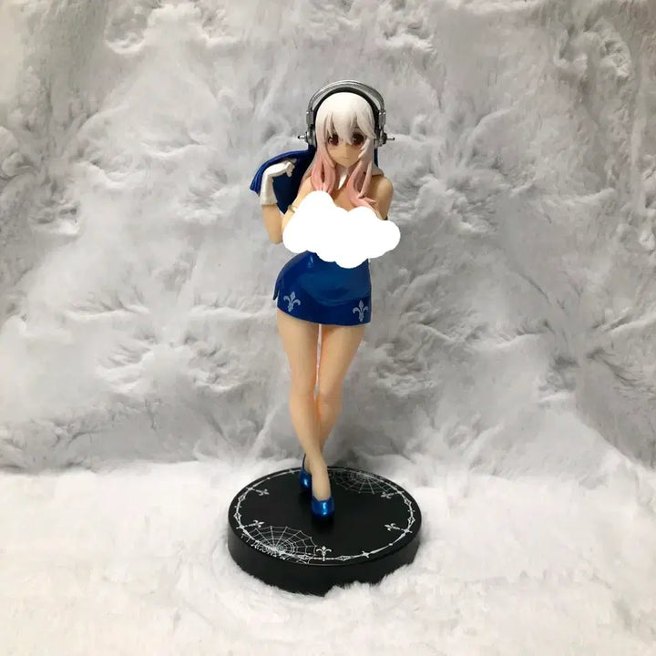 [BUNJANG] Super Sonico Holy Girl Blue Figure / (급처) 슈퍼소니코 후류 홀리걸 블루 고전 미소녀 피규어