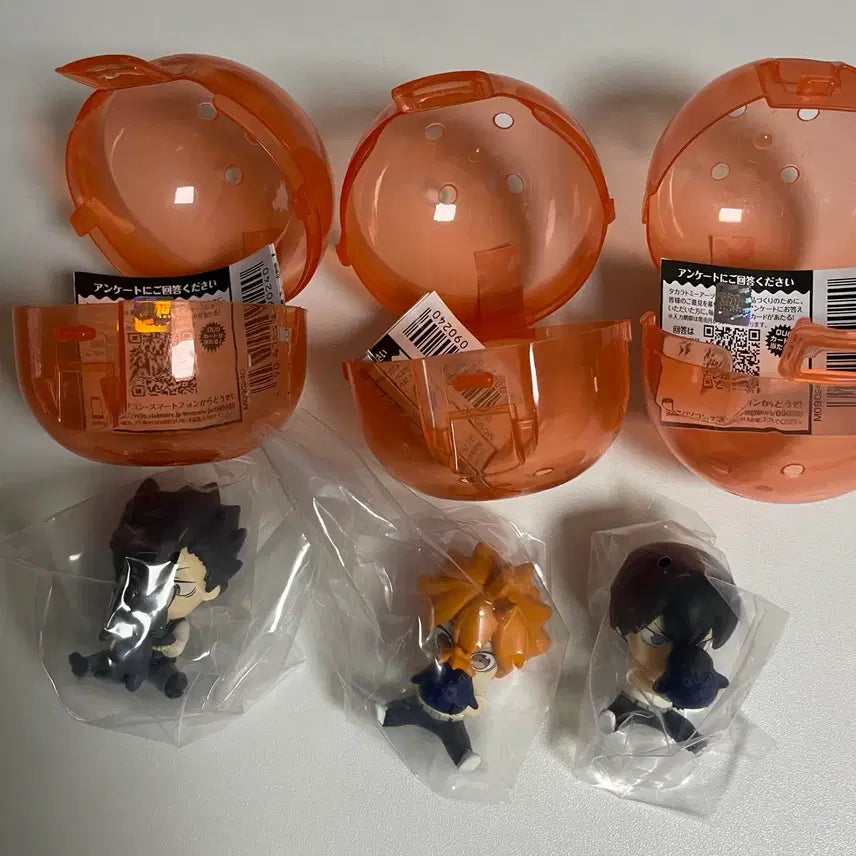 [BUNJANG] Haikyuu Hide-and-Seek Gacha Bundle Set - Kuroo, Kageyama, Hinata / [일괄] 하이큐 숨바꼭질 가챠 - 쿠로오, 카게야마,히나타