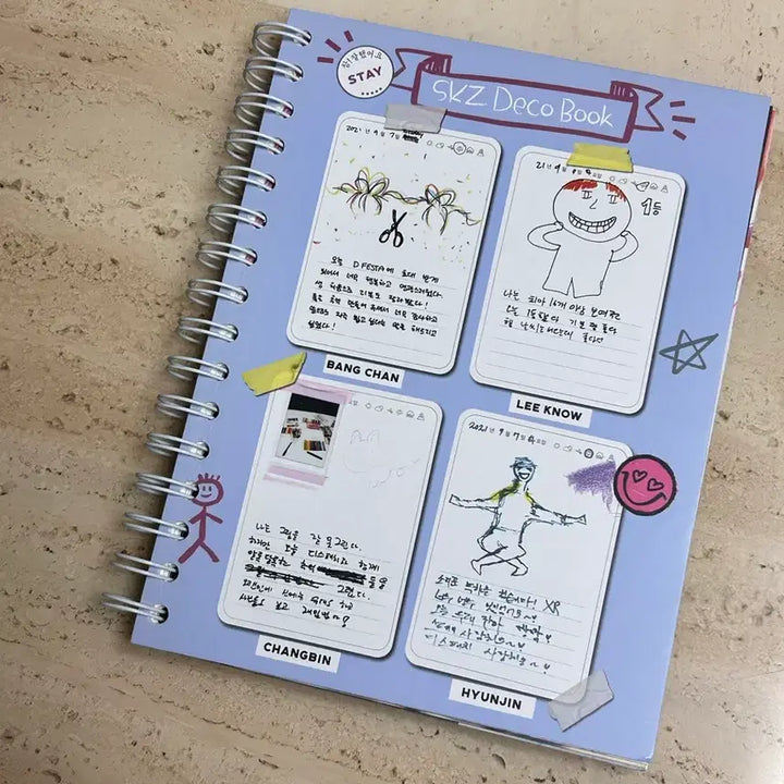 [BUNJANG] Stray Kids Deco Book (Unsealed) / 스키즈 데코북