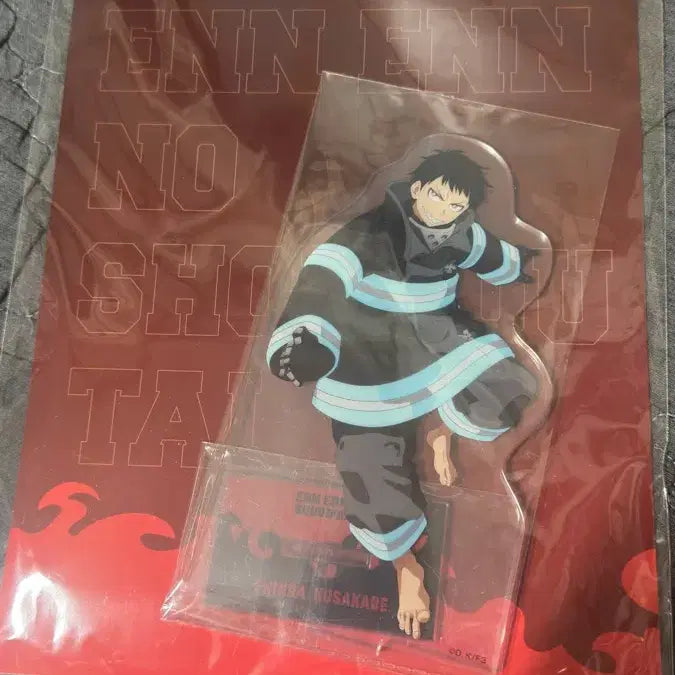 [BUNJANG] Enn Fire Force Shinra Kusakabe Acrylic Stand / 불꽃소방대 아크릴 스탠드 신라쿠사카베