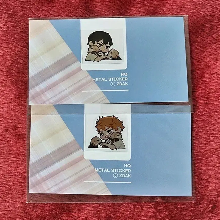 [BUNJANG] Haikyuu!! Metal Sticker Set / 하이큐 메탈스티커