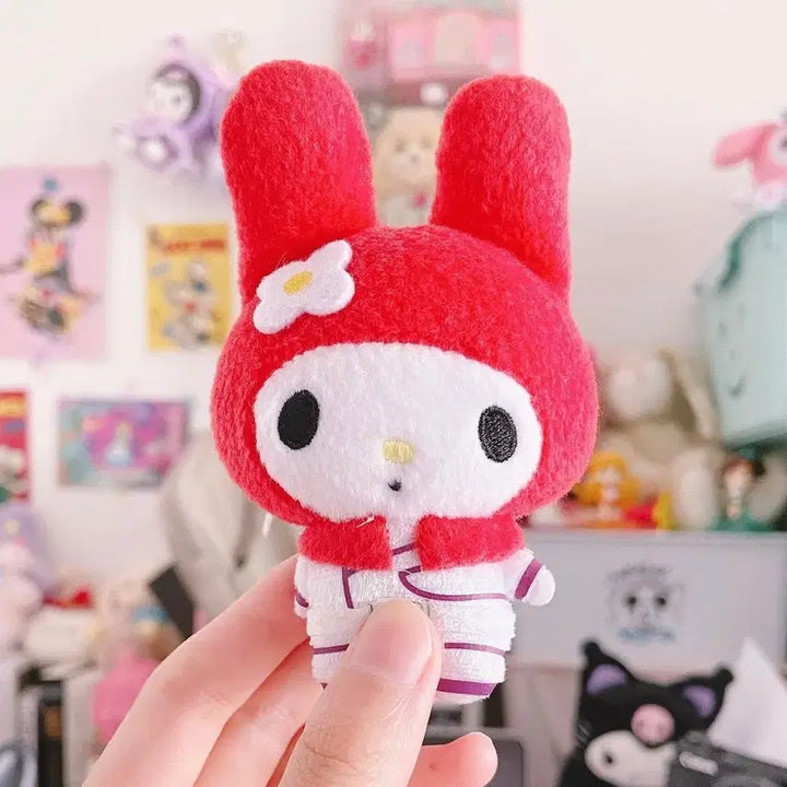 [BUNJANG] Sanrio Retro My Melody Mini Charm Doll Keychain Rare / 산리오 고전 마이멜로디 쪼꼬미 키링 인형 레어 희귀템