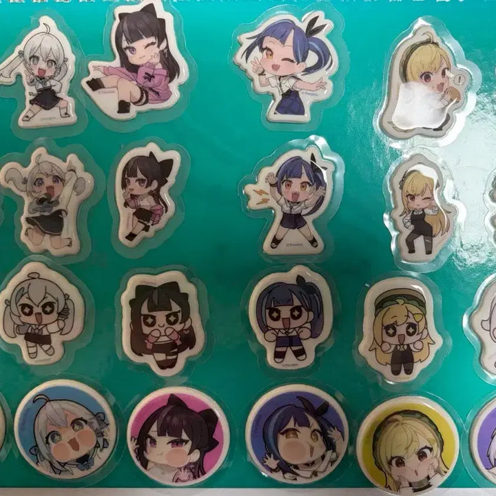 [BUNJANG] High-Fiving Idols Sponge Sticker Set / 이세계아이돌 스폰지 스티커 판매