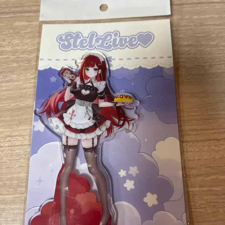 [BUNJANG] Stellive Akane &amp; Risee Collaboration Cafe Acrylic Stand (Sealed) / 미개봉) 스텔라이브 아카네 리제 콜라보 카페 아크릴 스탠드