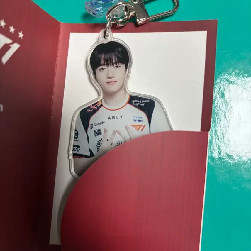 [BUNJANG] T1 Woori Bank Keria Keyring / 티원 우리은행 케리아 키링 판매