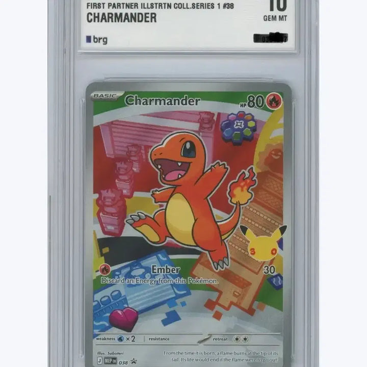 [BUNJANG] Pokemon Card First Partner Charmander BRG 10 / 포켓몬카드 퍼스트파트너 파이리 BRG 10