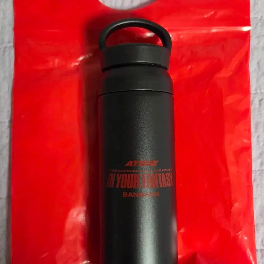 [BUNJANG] ATEEZ 2026 In Your Fantasy Bangkok VIP Fantasy Package Check-in Water Bottle Tumbler / 에이티즈 2026 In Your Fantasy 방콕 VIP Fantasy패키지 사첵 물병 텀블러
