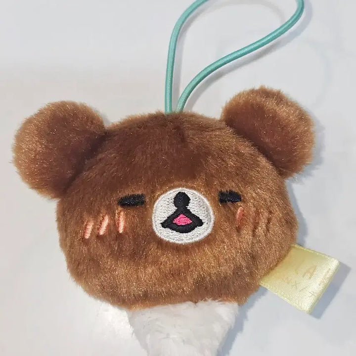 [BUNJANG] Rilakkuma Kogumakko Stay With Me Face Mascot Keyring Holder / 리락쿠마 코구마 stay with me 오늘의 기분 얼굴 마스코트 키링 홀더