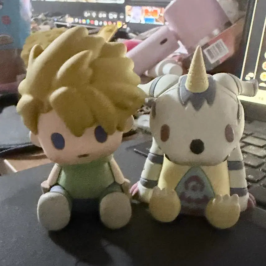 [BUNJANG] Digimon Potepote Figure Set (Taichi, Yamato) / 디지몬 포테포테 피규어 4종 일괄 (태일 타이치,아구몬,매튜 야마토,파피몬 가브몬)