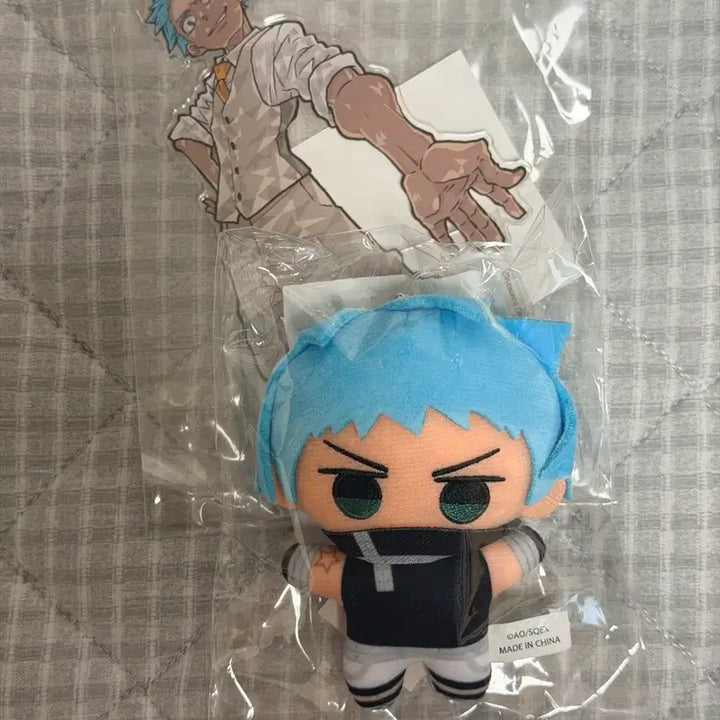 [BUNJANG] Soul Eater Black Star Plush &amp; Acrylic Stand Bundle Set / 소울이터 원화전 블랙스타 누이 아크릴 일괄