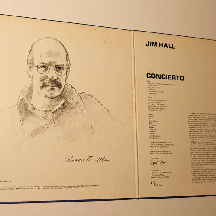 [BUNJANG] Jim Hall Concierto LP (1975 Japan First Press King Records) / [LP] Jim Hall (짐홀) - Concierto (1975 일본 초반 / 킹레코드)