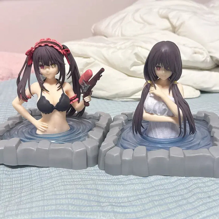 [BUNJANG] Date A Live Tokisaki Kurumi Onsen Figure Bundle Set / 데이트 어 라이브 토키사키 쿠루미 온천 피규어 일괄