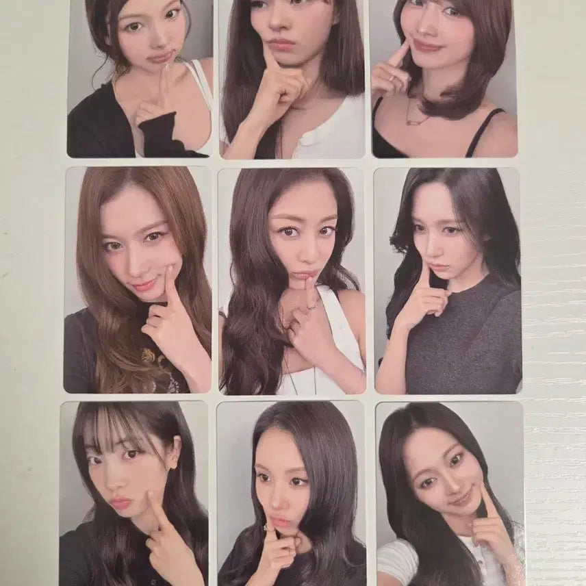 [BUNJANG] TWICE Concert 3rd Entry Photocard Set Bundle / 트와이스 콘서트3차 입장포카 세트 9장 일괄