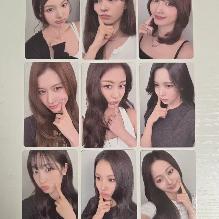 [BUNJANG] TWICE Concert 3rd Entry Photocard Set Bundle / 트와이스 콘서트3차 입장포카 세트 9장 일괄