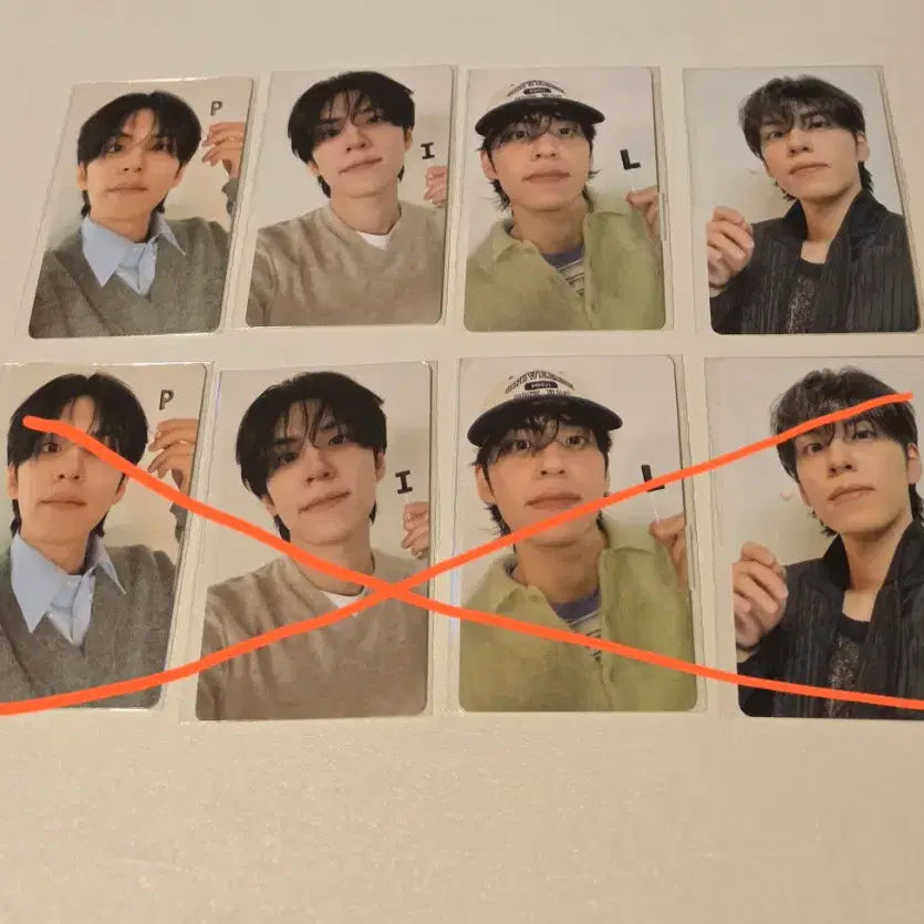 [BUNJANG] DAY6 Wonpil Unfiltered MD Photocard Set / 데이식스 원필 언필터드 엠디 온라인 4만원 포카 세트 양도