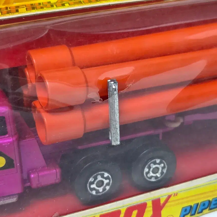 [BUNJANG] 1971 Matchbox Super Kings K-10 Pipe Truck Die-cast Model / 1971년 영국 매치박스 파이프트럭 다이캐스트 미니카