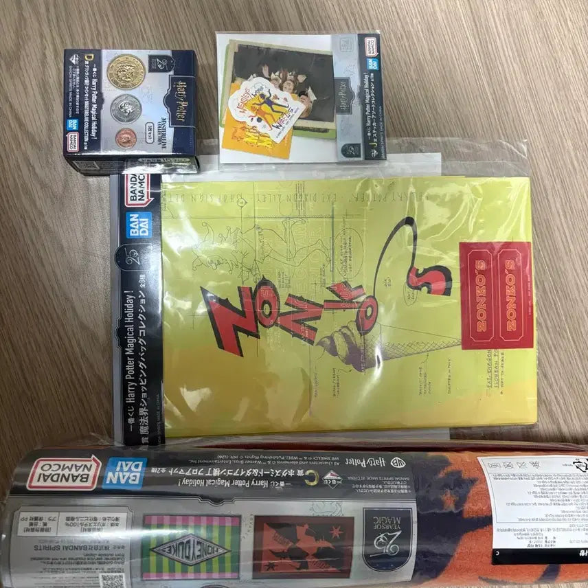 [BUNJANG] Harry Potter Kuuji C, D Mat Coin Set + Lower Prize Bundle / 미개봉,새상품) 해리포터 쿠지 c d 매트 코인세트+하위상 일괄