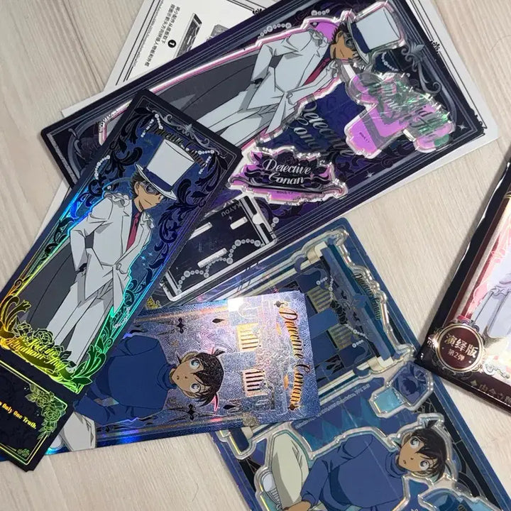 [BUNJANG] Detective Conan Kid the Phantom Thief &amp; Shinichi Kudo Acrylic Stand Bundle Set / 괴도키드 남도일 아크릴 일괄