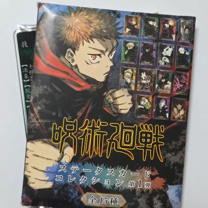 [BUNJANG] Jujutsu Kaisen Fushiguro Megumi Status Card Collection Vol. 1 / 주술회전 스테이터스 카드 컬렉션 1탄 후시구로 메구미