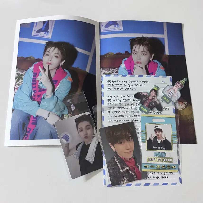 [BUNJANG] BOYNEXTDOOR Riwoo Knock On Concert Photocard Topper Set / 보이넥스트도어 보넥도 boynextdoor 리우 팬미팅 knock on 낙원 콘서트 포카 토퍼 세트