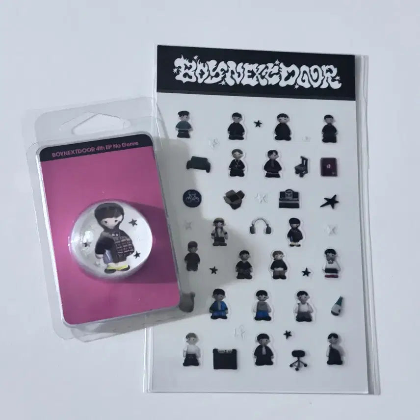[BUNJANG] Boynextdoor Taesan Grip Tok Smart Tok Sticker Set (Unsealed) / 보이넥스트도어 보넥도 태산 그립톡 스마트톡 스티커 미개봉
