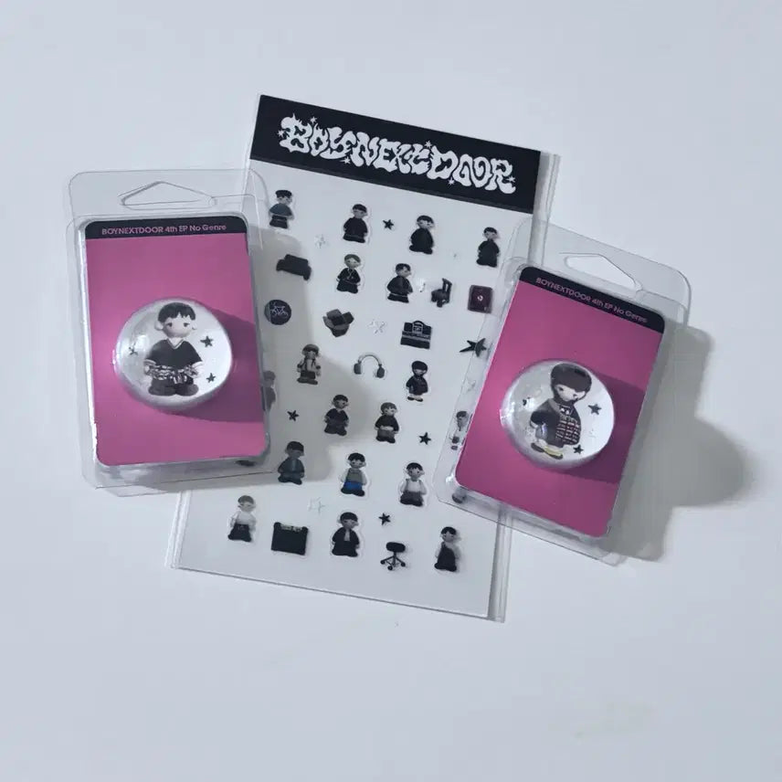 [BUNJANG] BOYNEXTDOOR Taesan Myung Jaehyun Grip Talk Sticker Set Sealed / 보이넥스트도어 보넥도 boynextdoor 태산 명재현 그립톡 스마트톡 스티커 미개봉