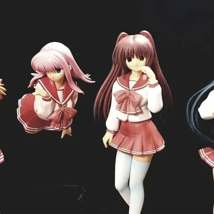 [BUNJANG] Aqua Plus To Heart 2 School Uniform Version Tamaki Figure Set (Opened) / 레어,피규어,투하트,교복,4종,타마키,개봉,정품