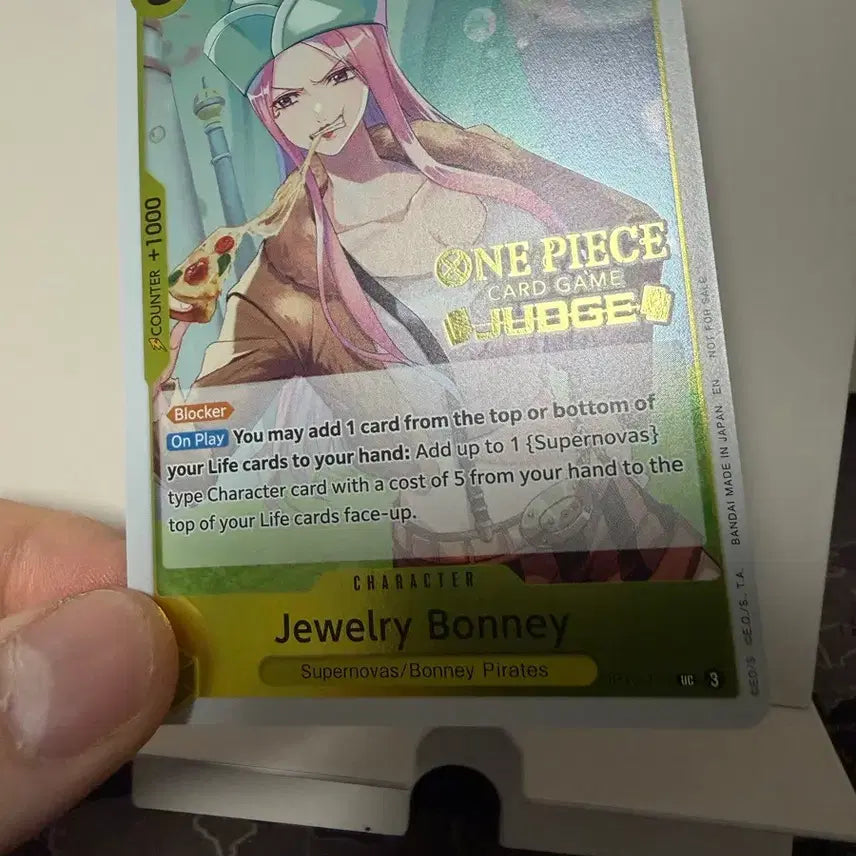 [BUNJANG] One Piece Jewelry Bonney Card OP10-107 North America / [북미] 원피스 쥬얼리 보니 카드 op10-107