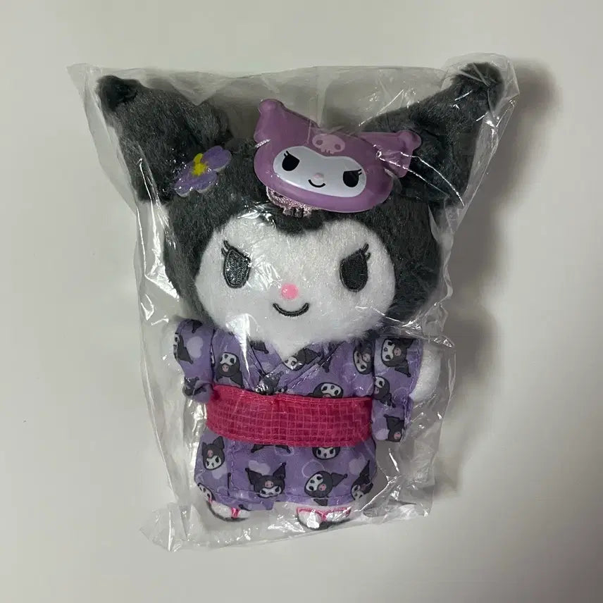 [BUNJANG] Sanrio Kuromi Summer Festival Plush Keychain New / [당일발송] 산리오 쿠로미 여름축제 인형 키링 새상품