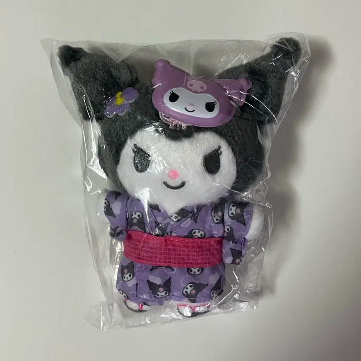 [BUNJANG] Sanrio Kuromi Summer Festival Plush Keychain New / [당일발송] 산리오 쿠로미 여름축제 인형 키링 새상품
