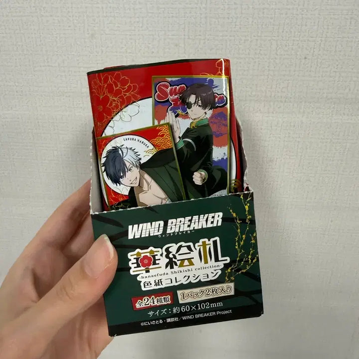[BUNJANG] WinBreech Mini Shikishi Bundle Set / 택포)윈브레 윈드브레이커 사쿠라 미니 색지 일괄 판매